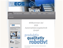 Tablet Screenshot of egsautomatisierung.de